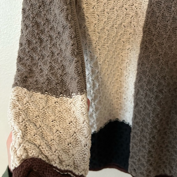 Oversized patchwork sweater - Picture 3 of 8